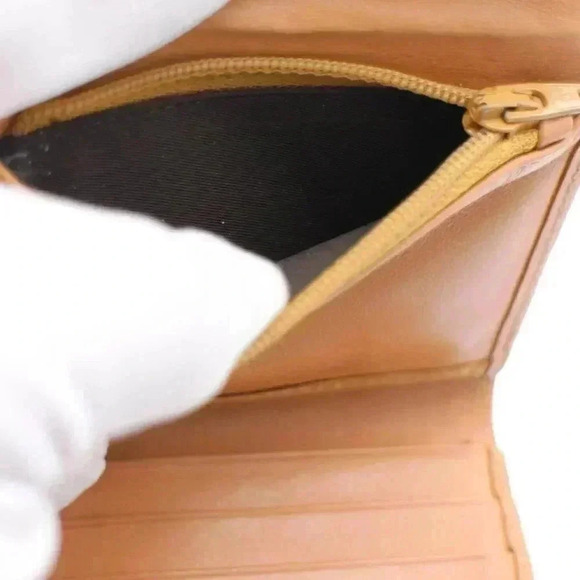 Christian Dior Brown Canvas Trotter Purse Wallet - Picture 11 of 12